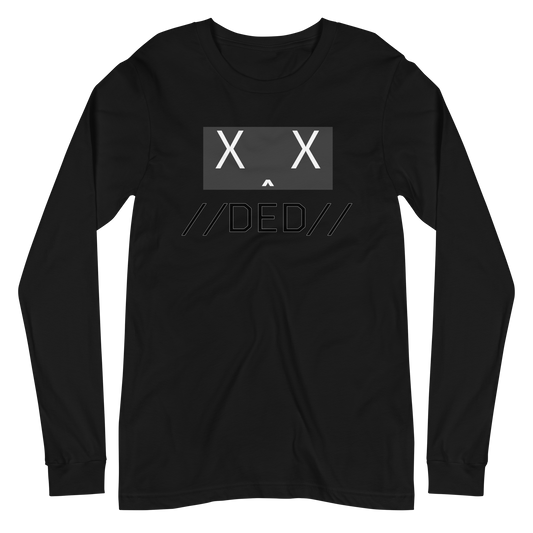 //DED// (Grey Variant) Long Sleeve Tee