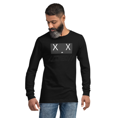 //DED// (Grey Variant) Long Sleeve Tee