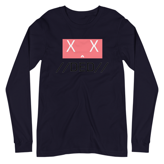 //DED// (Pink Variant) Long Sleeve Tee